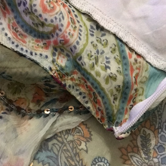 Derhy Sequinned midi Skirt Condition like New - Picture 14 of 14